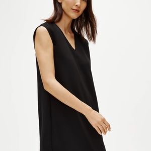 Eileen fisher pointe v neck dress. Never worn. 248 retail